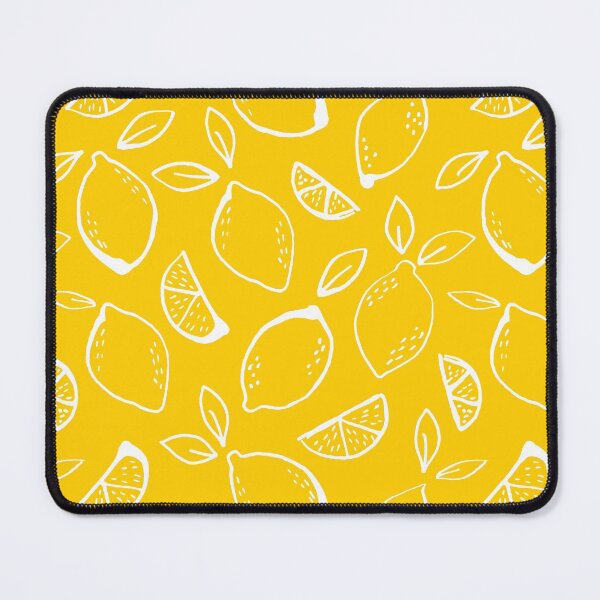Item preview, Inky Lemons - Yellow designed and sold by latheandquill.