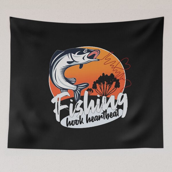 Item preview,  fishing hook heartbeat designed and sold by Hero Prod.