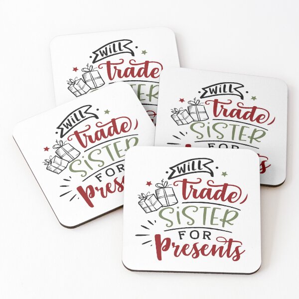 Item preview, Christmas Eve Merry Christmas Xmas- Will Trade Sister for Presents designed and sold by HDPrinting.