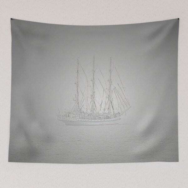Item preview, Sailing ship, Sea sailing designed and sold by GoodVibesOcean.