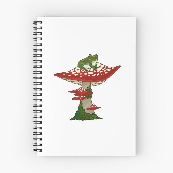 Item preview, Froggie on a mushroom  designed and sold by OldRaspberry.