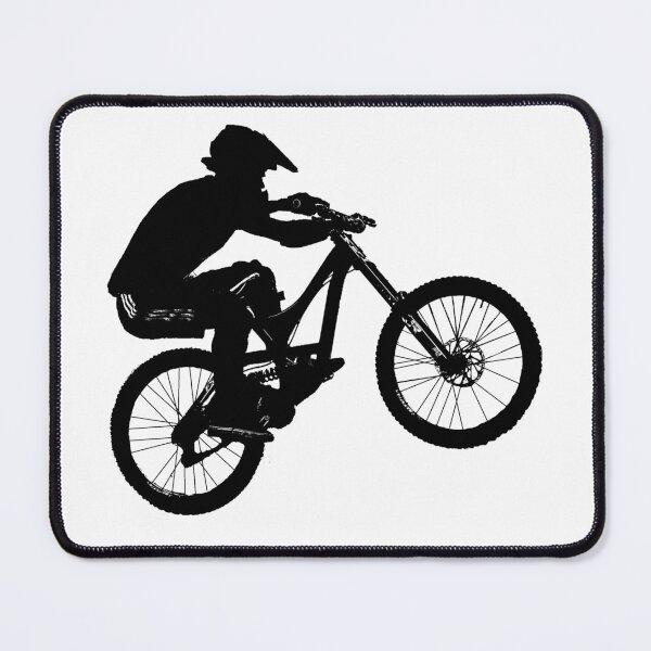 Item preview, Mountain biker silhouette designed and sold by shaune23.