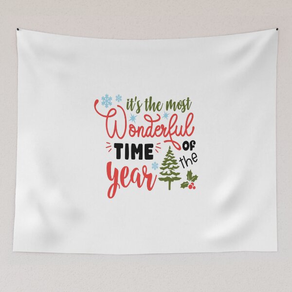 Item preview, Christmas Eve Merry Christmas Xmas- Wonderful Time of The Year designed and sold by HDPrinting.