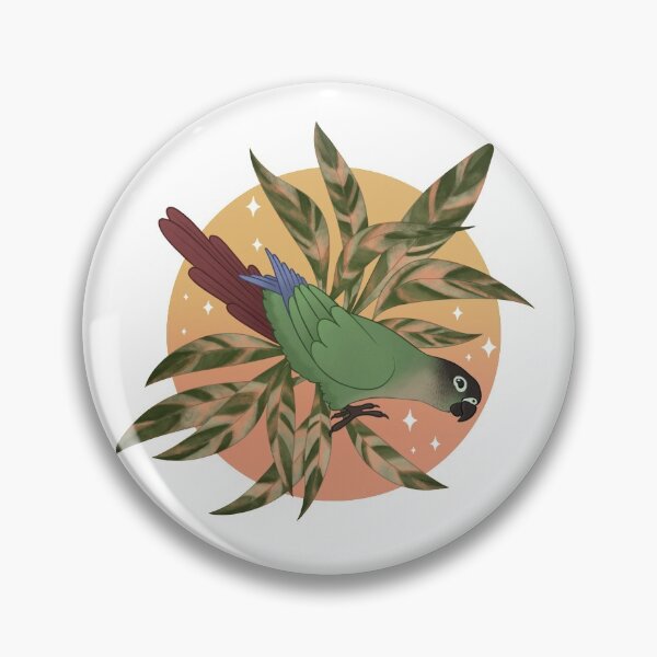 Item preview, Smiling Green-Cheek Conure designed and sold by Shanman-Art.