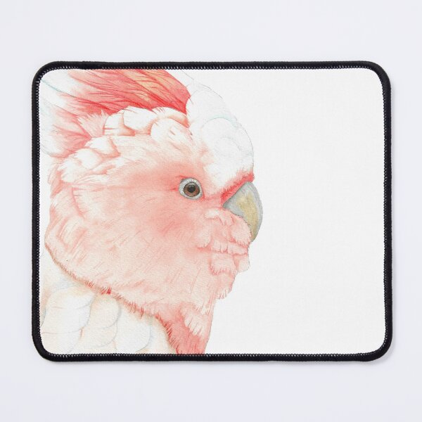 Item preview, Watercolor Major Mitchell's cockatoo portrait painting designed and sold by L'Atelier Oranjade.
