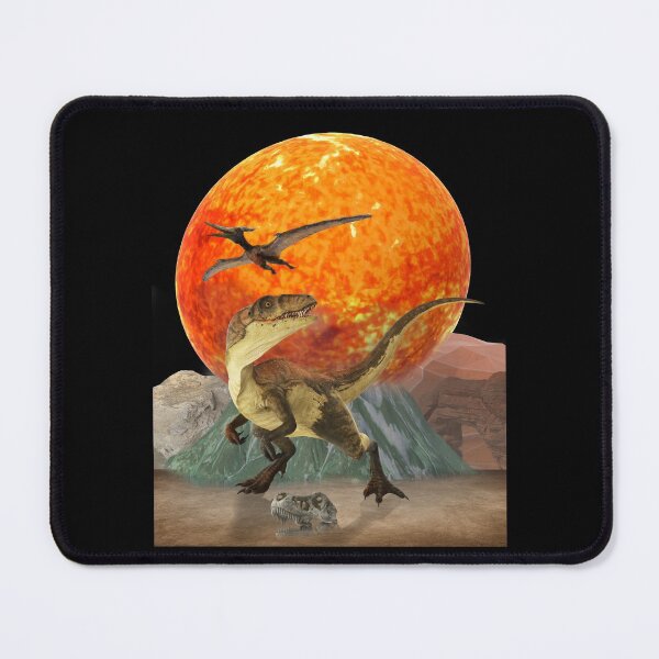 Item preview, dinosaur and volcano designed and sold by david parry.