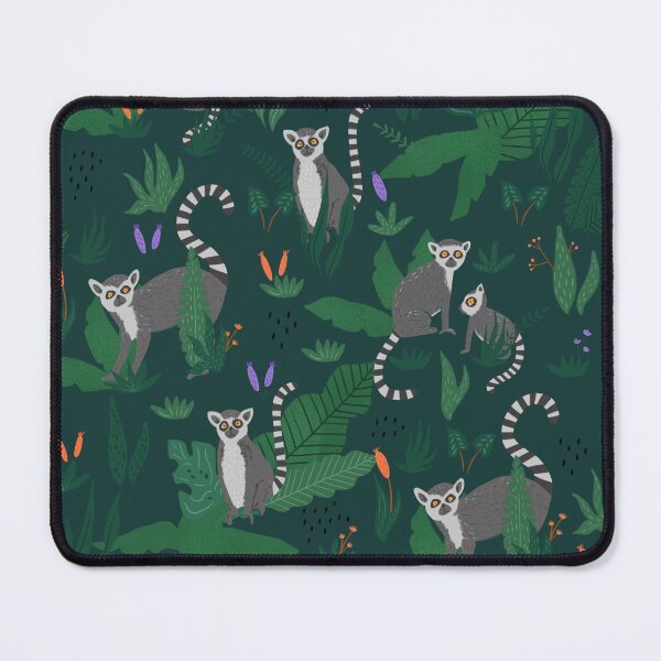 Item preview, Lemurs in the Forest designed and sold by latheandquill.