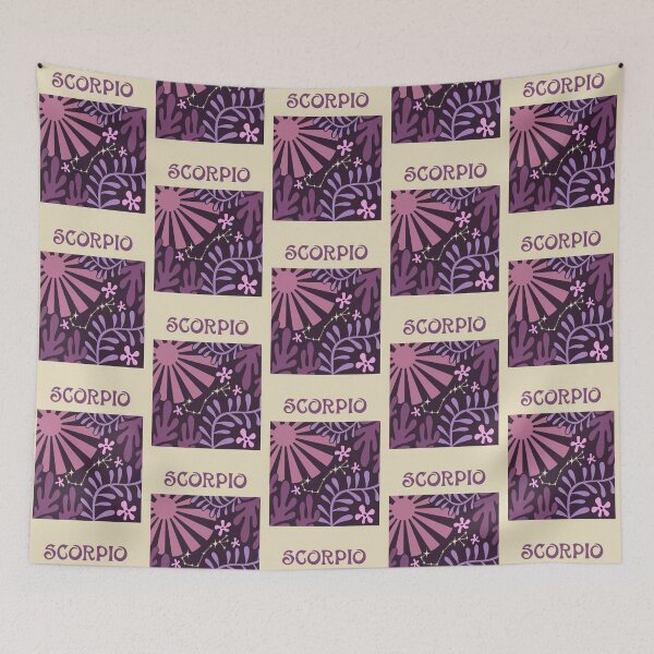 Item preview, Abstract Scorpio Zodiac designed and sold by mossandmoon.