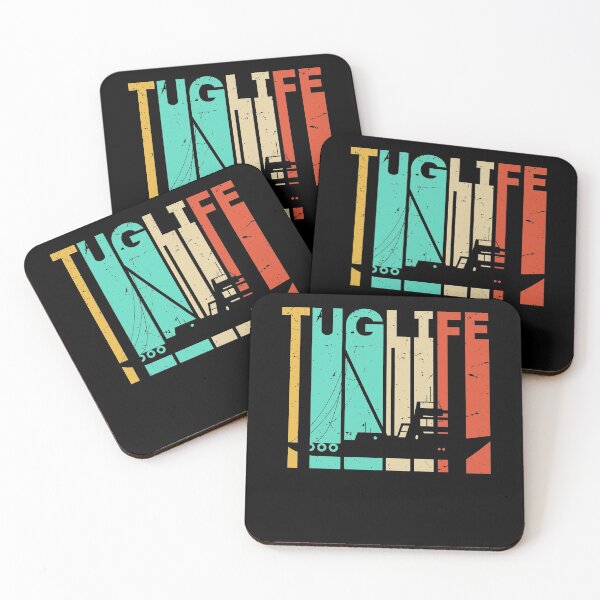 Item preview, Vintage Tugboat Boating Sailing Tuglife designed and sold by ShopTheStyle.