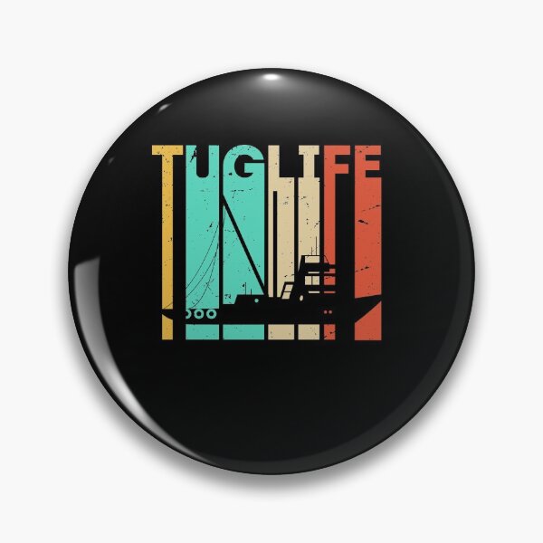 Item preview, Vintage Tugboat Boating Sailing Tuglife designed and sold by ShopTheStyle.