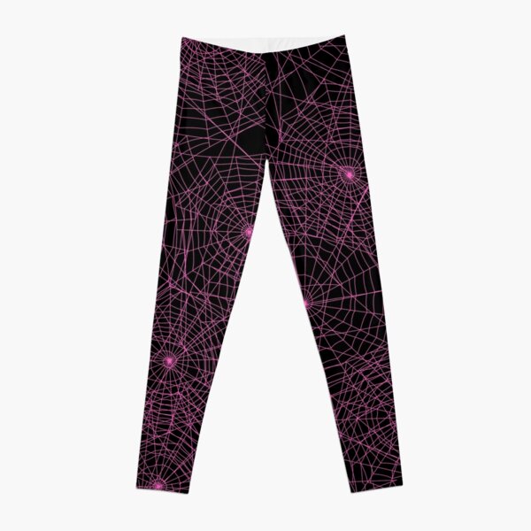 Hot pink leopard print Leggings for Sale by DemonicGloom