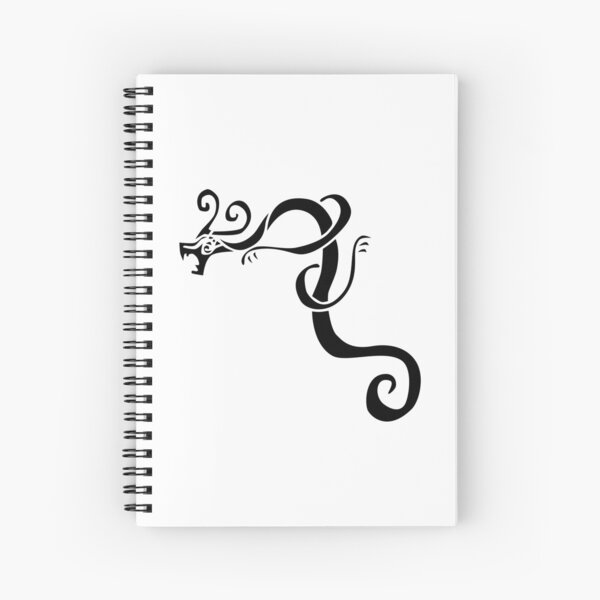 Doraken Tattoo Spiral Notebook For Sale By Jrbrender Redbubble