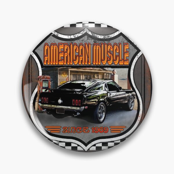 Item preview, American Muscle, Since 1969 Poster designed and sold by ronnieyoung.