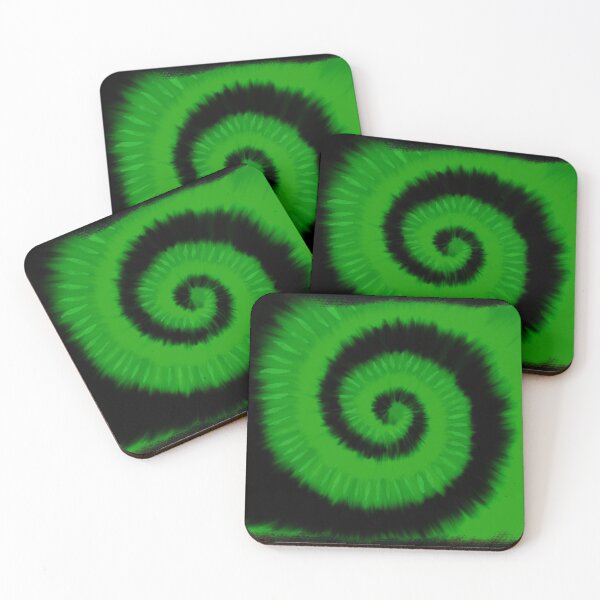 Item preview, Green spiral  designed and sold by pnkpopcorn.