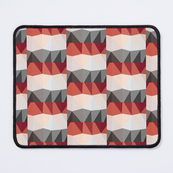Item preview, Modern creamy reddish geometric ombre designed and sold by DaughterofYah.