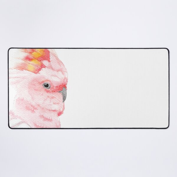Item preview, Major Mitchell's cockatoo watercolor bird parrot designed and sold by L'Atelier Oranjade.