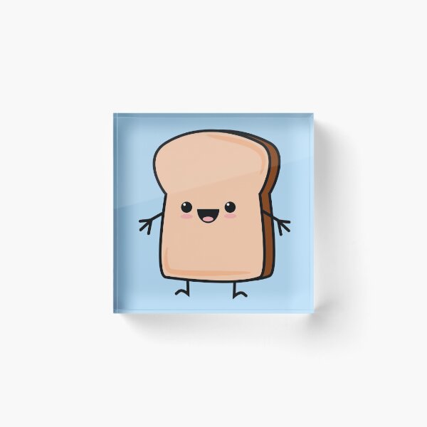 Item preview, Happy Sliced Toast Bread designed and sold by C-Katt.