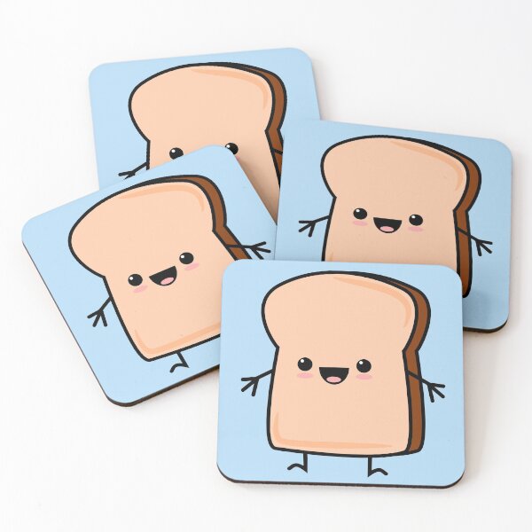 Item preview, Happy Sliced Toast Bread designed and sold by C-Katt.