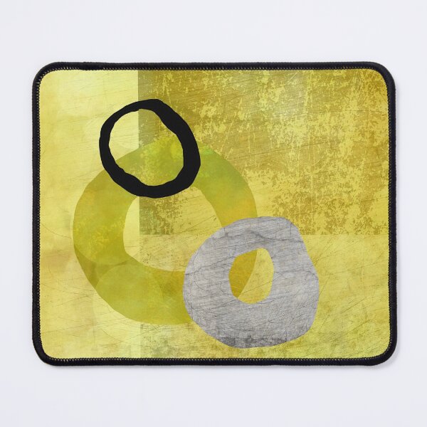 Item preview, Modern Yellow Textured Abstract Design designed and sold by NancyMerkle.