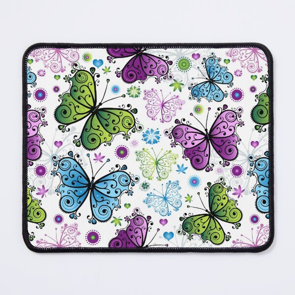 Item preview, Seamless floral butterfly pattern - Muzozumi No.017 designed and sold by mabanda.