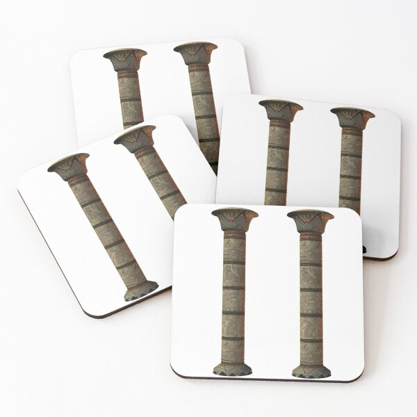 Item preview, Two well carved and painted stone made Pillars.....!! designed and sold by VIVEK KUMAR RAI.