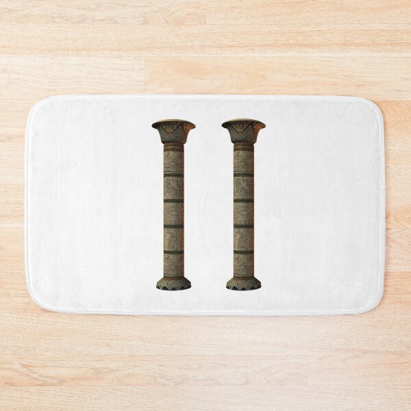 Item preview, Two well carved and painted stone made Pillars.....!! designed and sold by VIVEK KUMAR RAI.