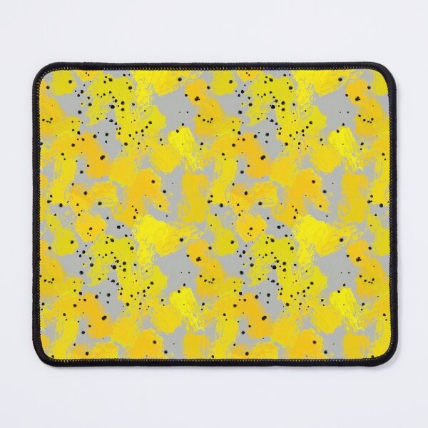 Item preview, Gray and Yellow Paint Pattern Design Repeat designed and sold by NancyMerkle.