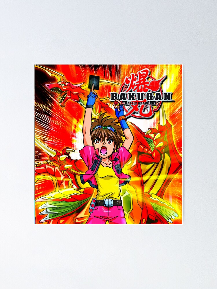 Anime Bakugan poster Poster for Sale by jollydawn