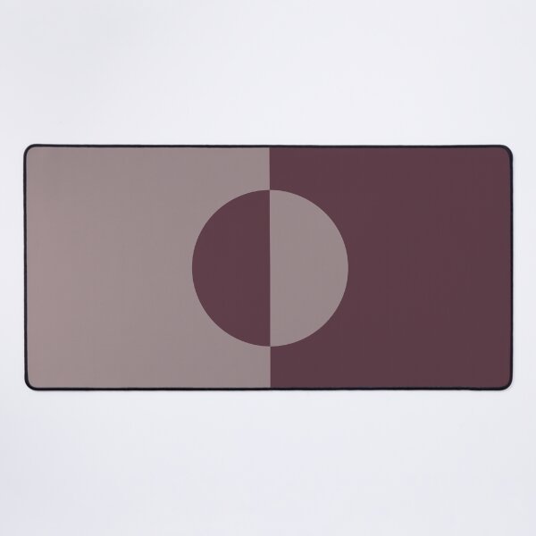 Item preview, Deep Purple Pink-Purple Minimal Circle Design 2021 Color of the Year Epoch and Spiced Mulberry designed and sold by ColorOfTheYears.