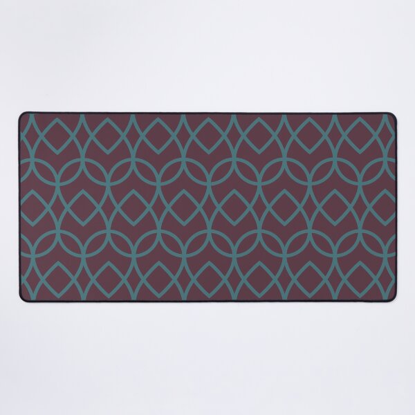 Item preview, Deep Purple Aqua Teardrop Geometric Pattern 2021 Color of the Year Epoch and Whale Tail designed and sold by ColorOfTheYears.