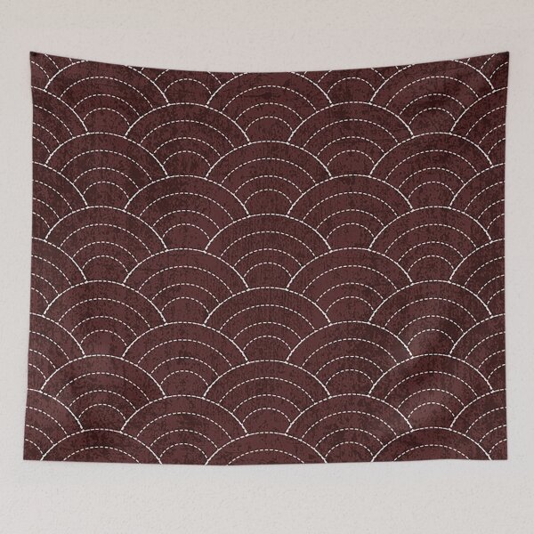 Item preview, Red Japanese pattern designed and sold by LaPetiteBelette.