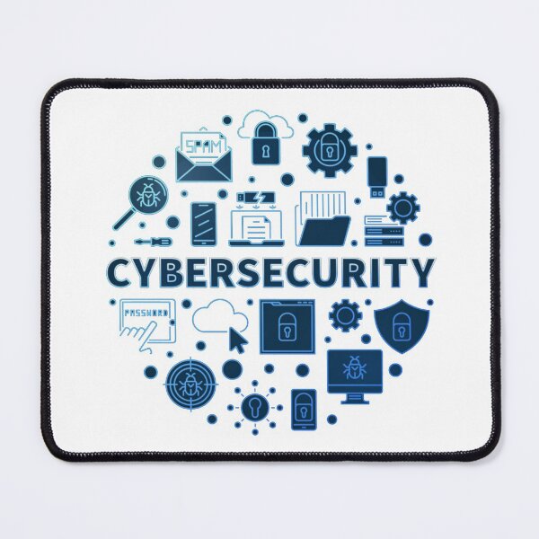 Item preview, Vector Cybersecurity Circular Concept Outline designed and sold by WearWolfDesigns.