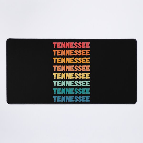Item preview, TENNESSEE - repeated retro vintage sunset colors with a distressed design effect Graphic T-Shirt | Essential T-shirt designed and sold by printdot.