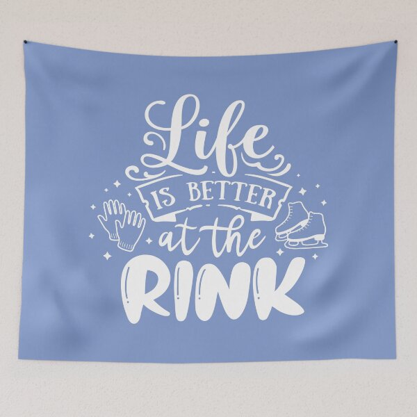 Item preview, Life Is Better At The Rink designed and sold by TripleTriple.
