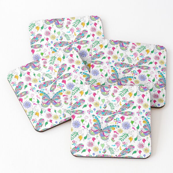 Item preview, Seamless floral butterfly pattern - Muzozumi No.019 designed and sold by mabanda.