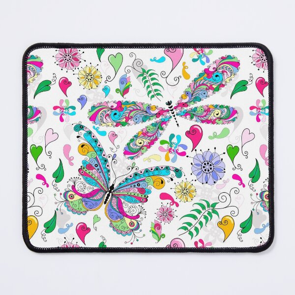 Item preview, Seamless floral butterfly pattern - Muzozumi No.019 designed and sold by mabanda.