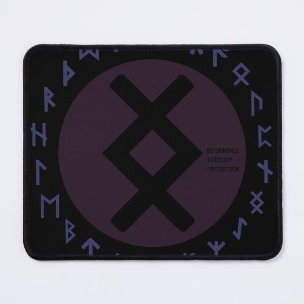 Item preview, Purple Inguz Futhark Rune Symbol designed and sold by Depic Spirit.
