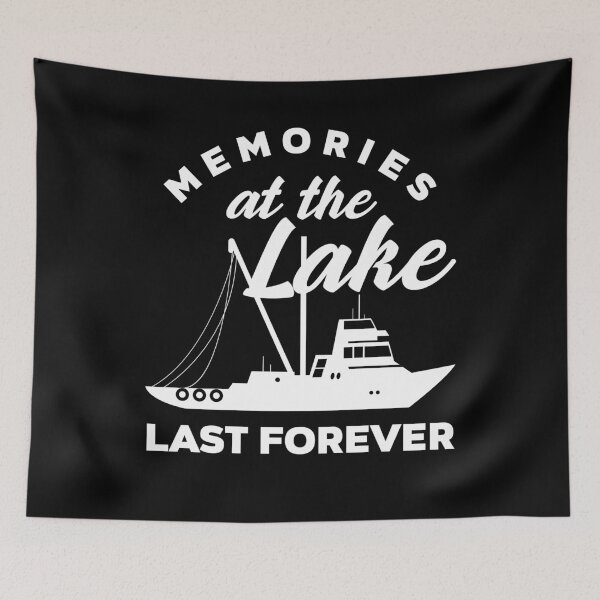 Item preview, Tugboat Memories At The Lake Last Forever Boating Sailing designed and sold by ShopTheStyle.