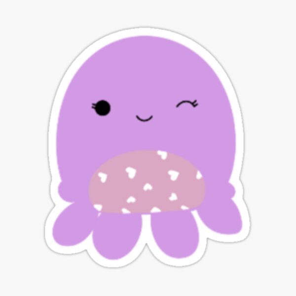 heart belly violet squishmallow