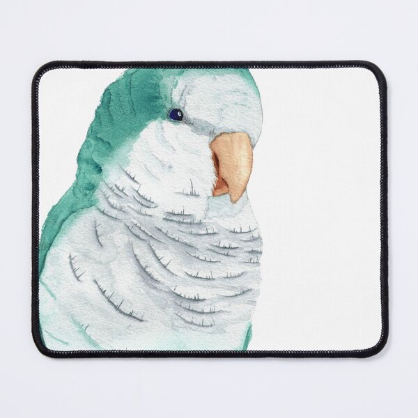 Item preview, Conure veuve bleu perruche moine souris quaker aquarelle designed and sold by L'Atelier Oranjade.