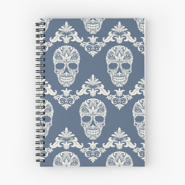 Item preview, Seamless floral skull pattern - Muzozumi No.020 designed and sold by mabanda.