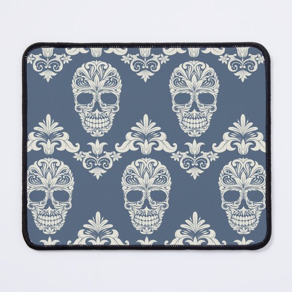 Item preview, Seamless floral skull pattern - Muzozumi No.020 designed and sold by mabanda.