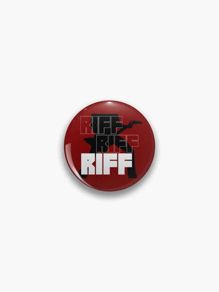 Thumbnail 1 of 3, Pin, Guitar Riff designed and sold by keepable.
