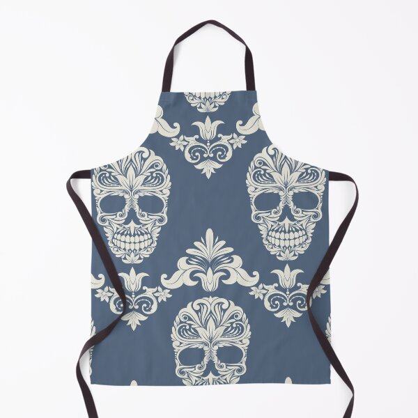 Item preview, Seamless floral skull pattern - Muzozumi No.020 designed and sold by mabanda.