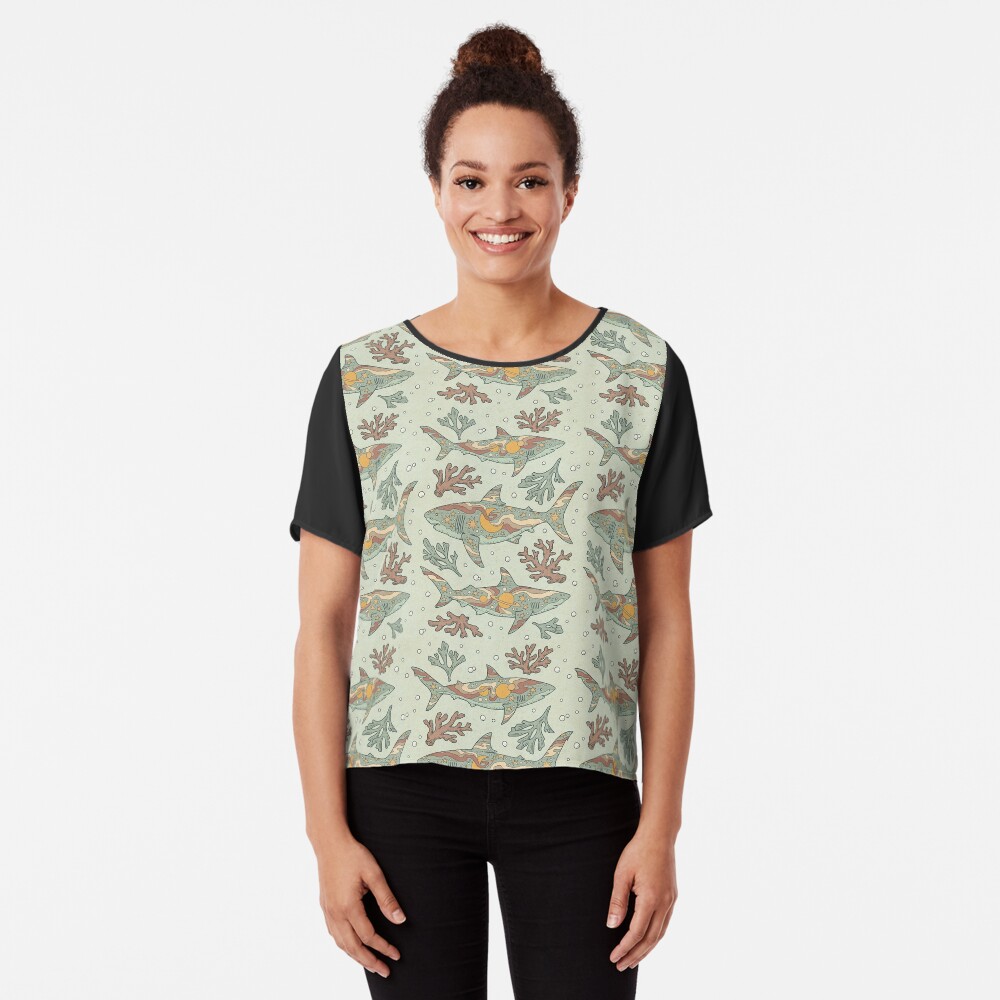 Artikel-Vorschau von Chiffon Top, designt und verkauft von OMEGAFAUNA.