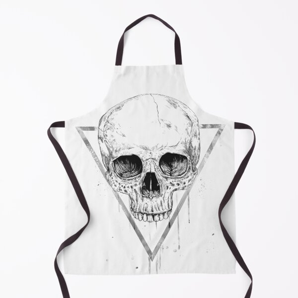 Item preview, Skull in a triangle (bw) designed and sold by soltib.