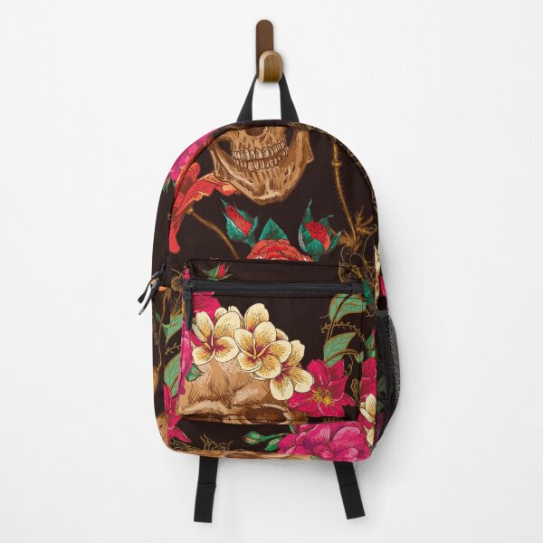 Item preview, Seamless floral skull pattern - Muzozumi No.021 designed and sold by mabanda.