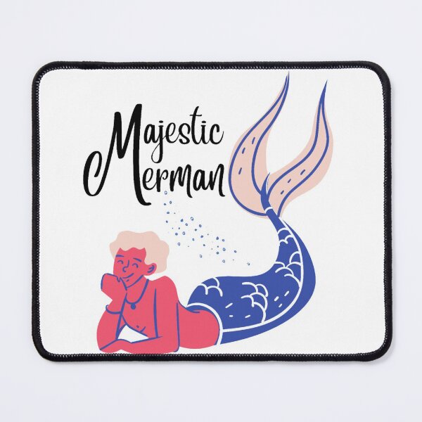 Item preview, majestic merman designed and sold by Wavavo.