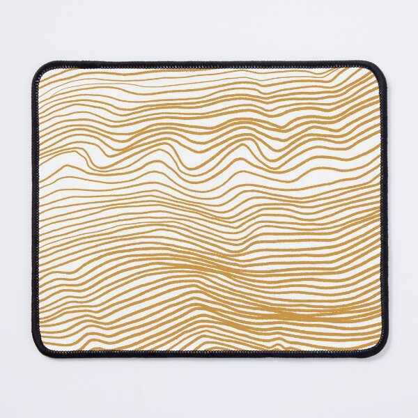 Item preview, Gold Squiggle Abstract Art Pattern Line Design designed and sold by NancyMerkle.