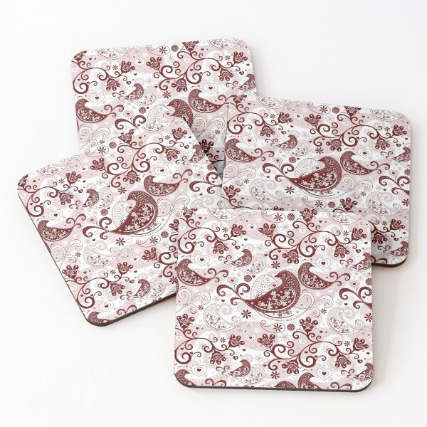 Item preview, Seamless floral bird pattern - Muzozumi No.022 designed and sold by mabanda.